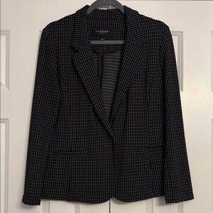 Liverpool Women's Black Checkered Blazer